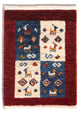 Gabbeh persa Tapete 60x40cm - Perserteppich Wollteppich