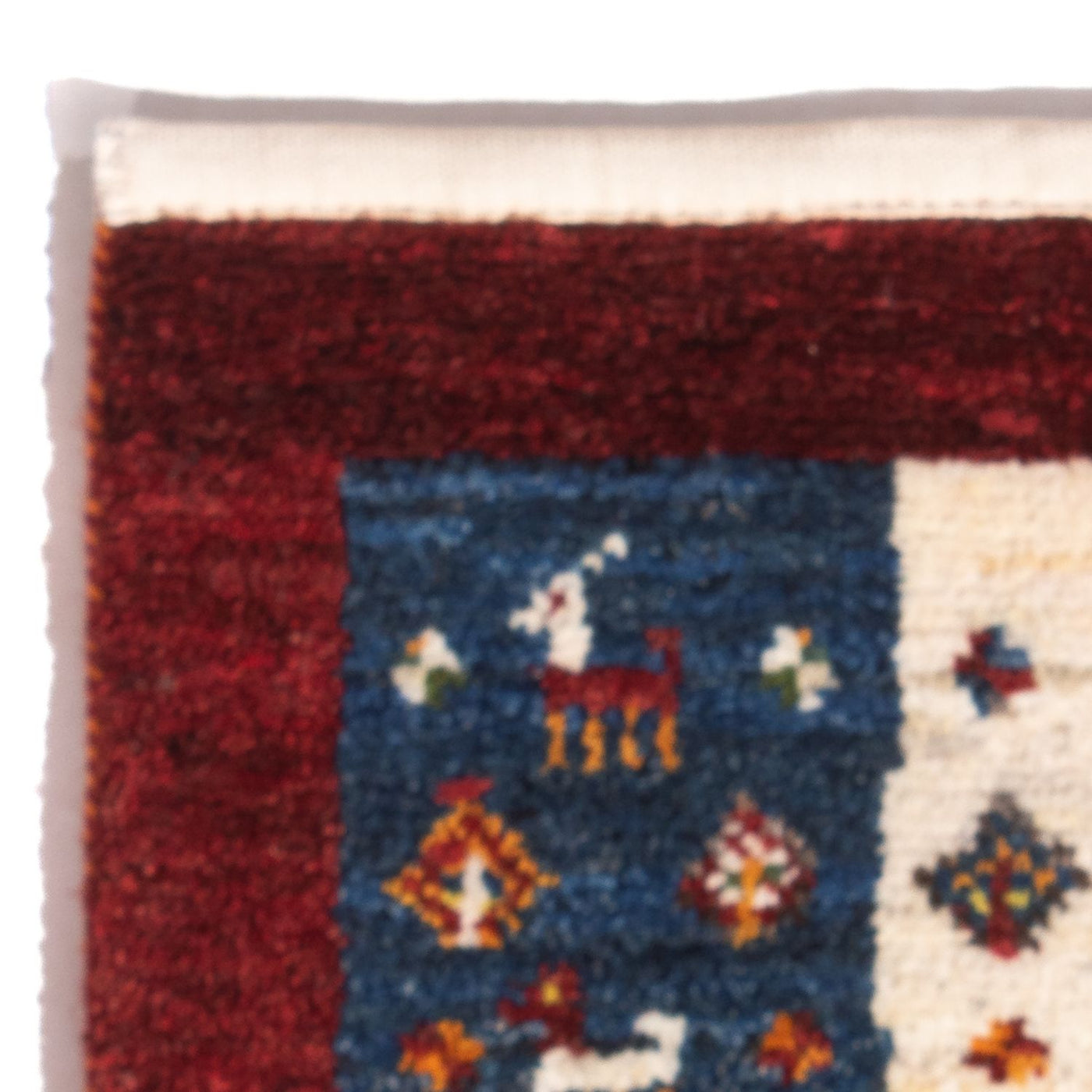 Gabbeh persa Tapete 60x40cm - Perserteppich Wollteppich
