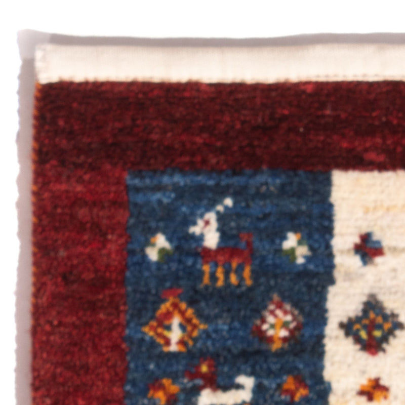Gabbeh persa Tapete 60x40cm - Perserteppich Wollteppich