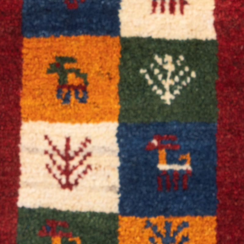 Gabbeh persa Tapete 60x40cm - Perserteppich Wollteppich