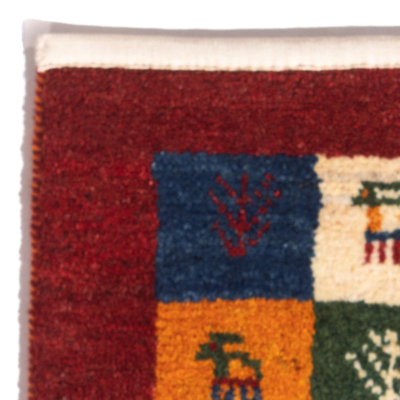 Gabbeh persa Tapete 60x40cm - Perserteppich Wollteppich