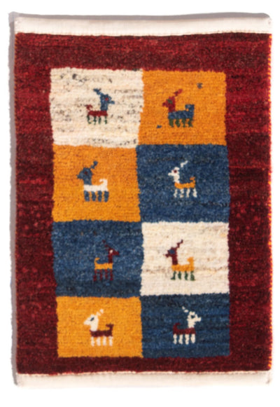 Gabbeh persa Tapete 40x60cm - Perserteppich Wollteppich
