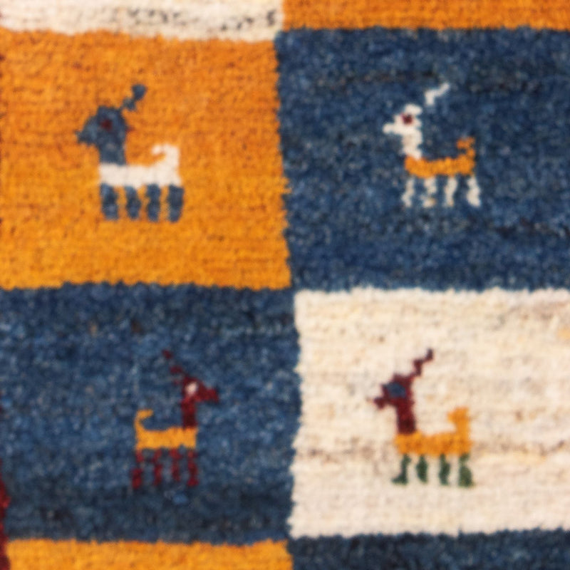 Gabbeh persa Tapete 60x40cm - Perserteppich Wollteppich