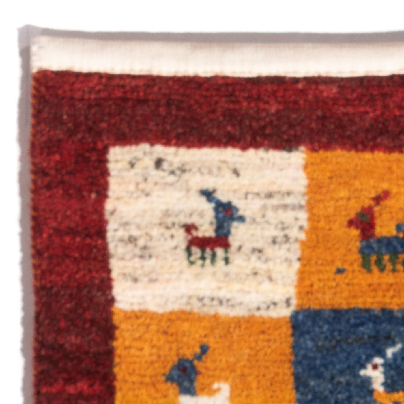 Gabbeh persa Tapete 60x40cm - Perserteppich Wollteppich