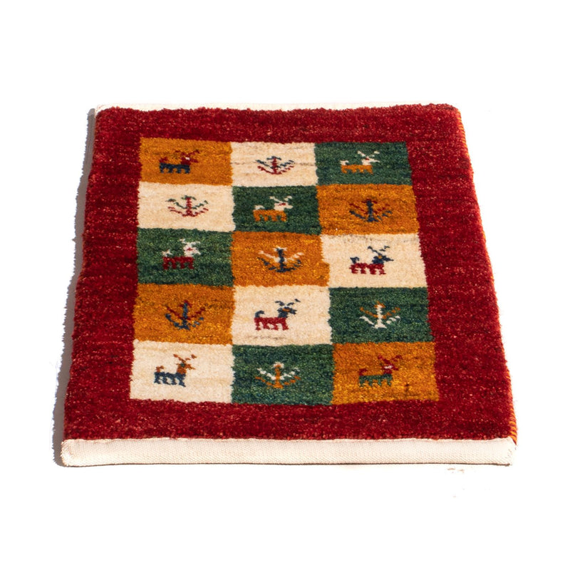 Gabbeh persa Tapete 60x40cm - Perserteppich Wollteppich