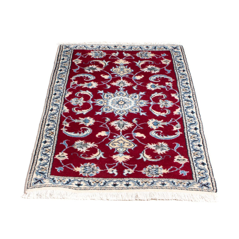 Tapete Persa - Nain - 136 x 66 cm - vermelho