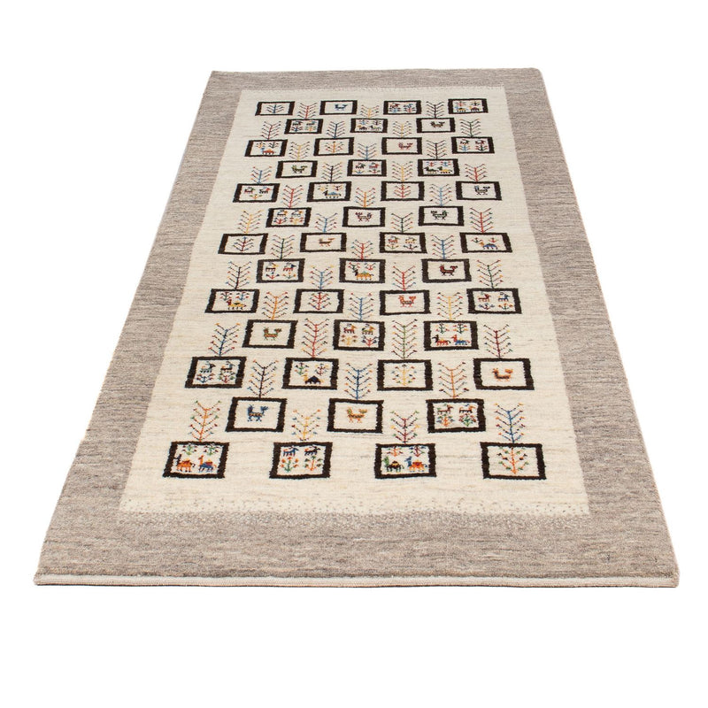Loribaft Tapete 199x87cm - Perserteppich Wollteppich