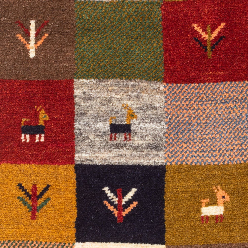 Gabbeh persa Tapete 116x78cm - Perserteppich Wollteppich