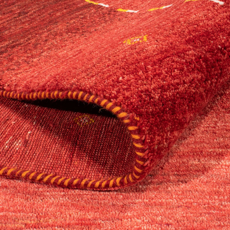 Tapete Gabbeh - Persa - 253 x 177 cm - vermelho