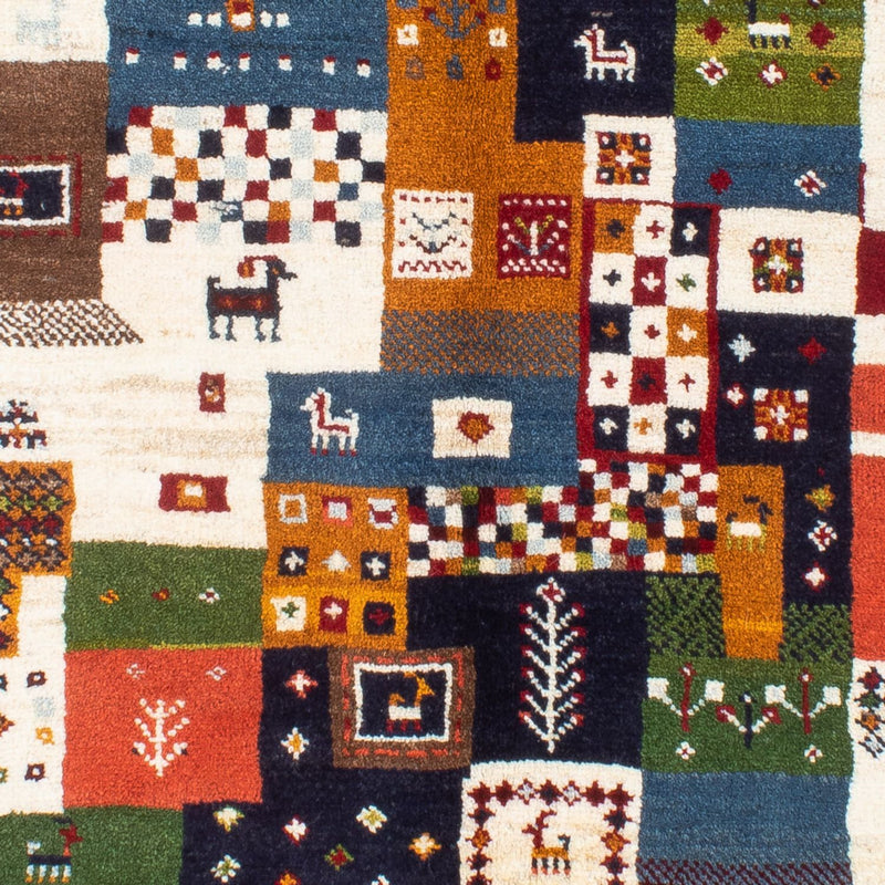 Gabbeh persa Tapete 197x156cm - Perserteppich Wollteppich