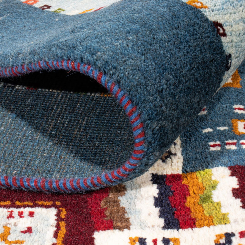 Gabbeh persa Tapete 197x156cm - Perserteppich Wollteppich