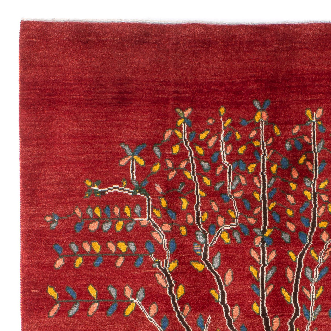 Tapete Gabbeh - Persa - 204 x 150 cm - vermelho