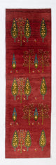 Gabbeh persa Tapete 240x70cm - Perserteppich Wollteppich