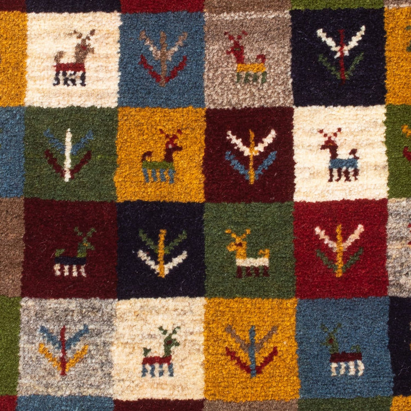 Gabbeh persa Tapete 90x62cm - Perserteppich Wollteppich