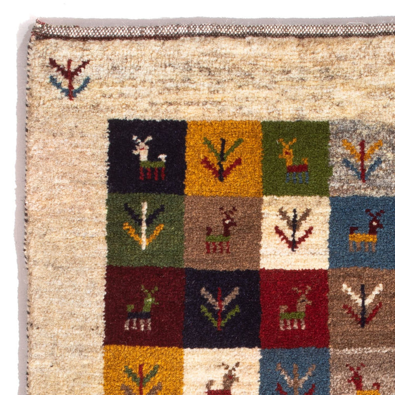 Gabbeh persa Tapete 90x62cm - Perserteppich Wollteppich