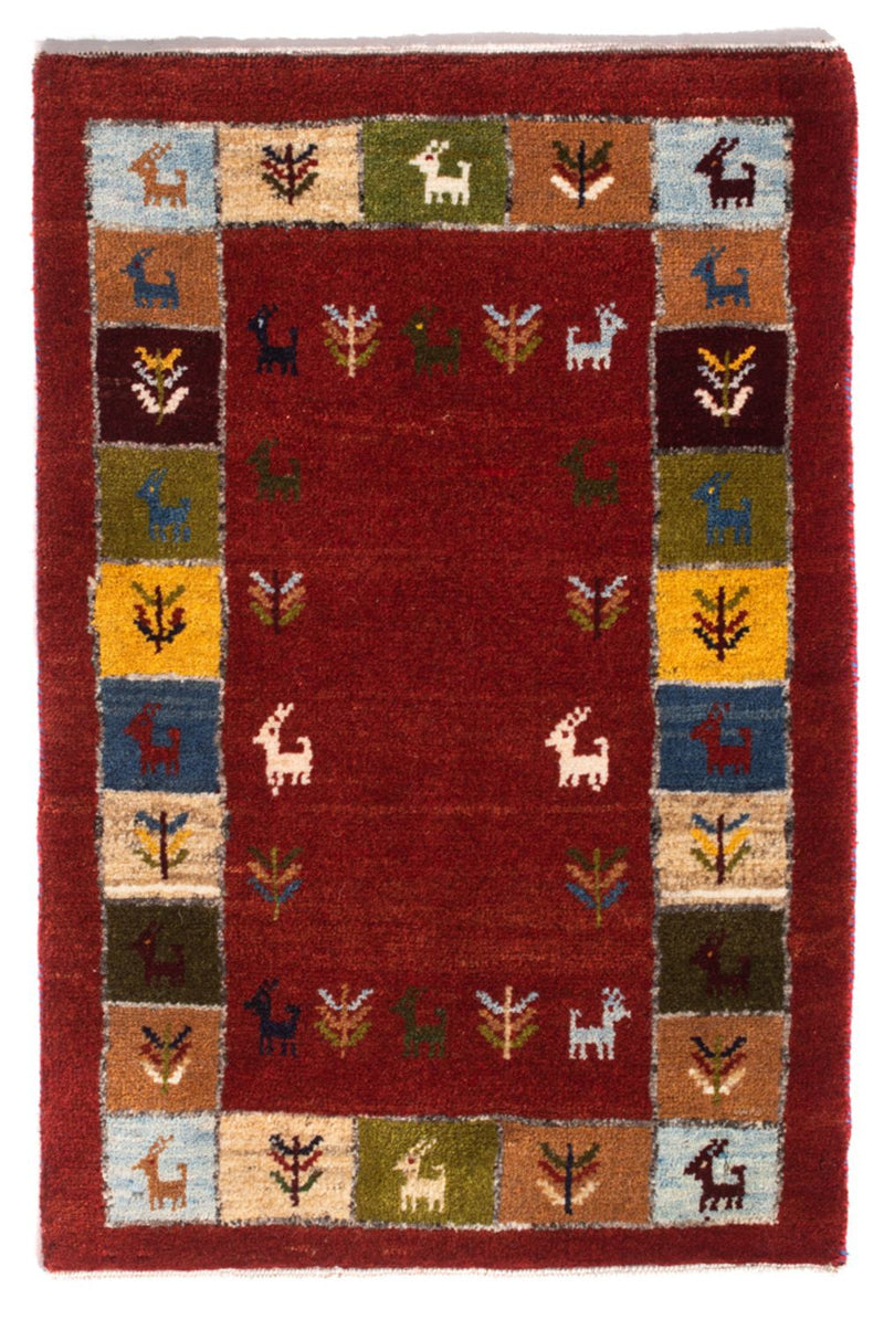 Gabbeh persa Tapete 88x61cm - Perserteppich Wollteppich