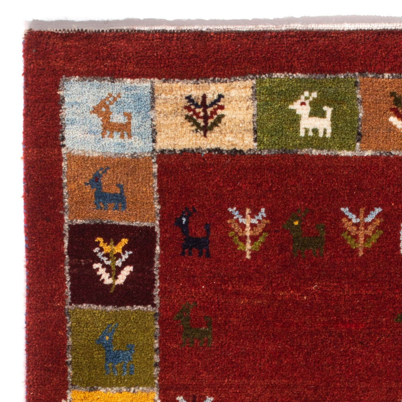 Gabbeh persa Tapete 88x61cm - Perserteppich Wollteppich