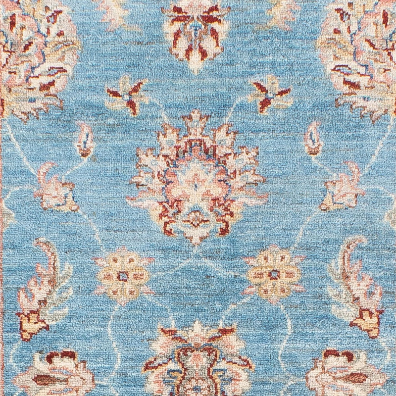 Corredor Tapete Ziegler - 201 x 82 cm - turquesa