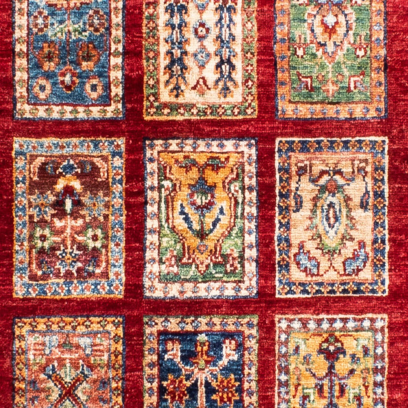 Corredor Tapete Ziegler - Bakhtiari - 253 x 85 cm - vermelho