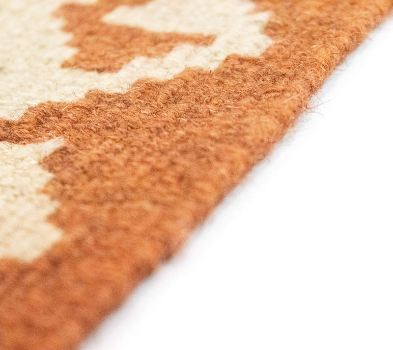 Kilim afegão Tapete 396x81cm