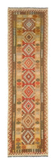Kilim afegão Tapete 390x85cm