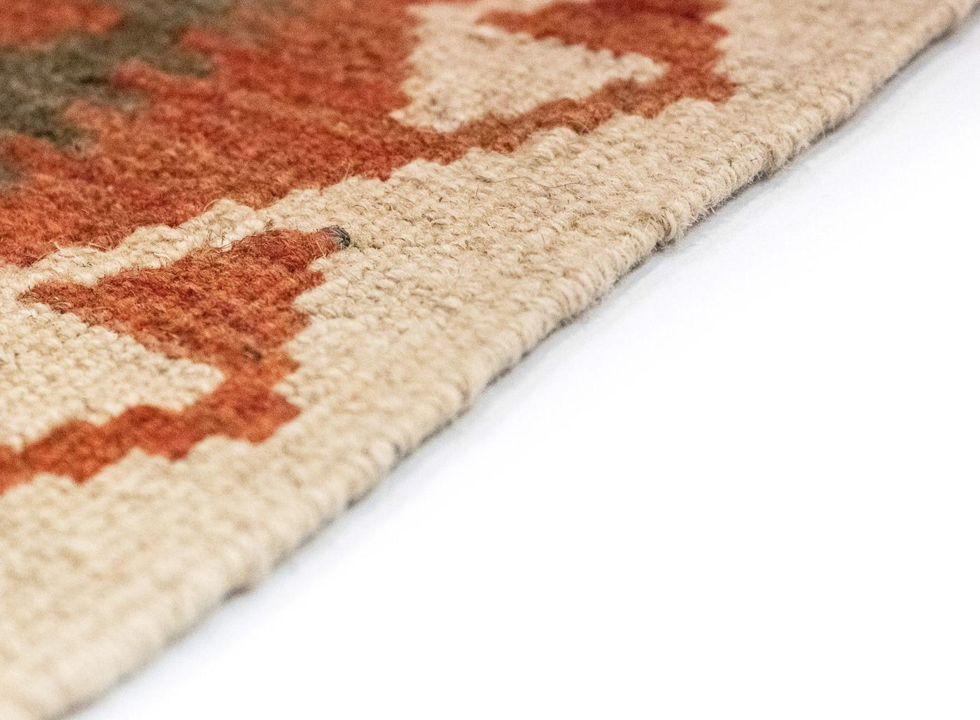 Kilim afegão Tapete 390x85cm