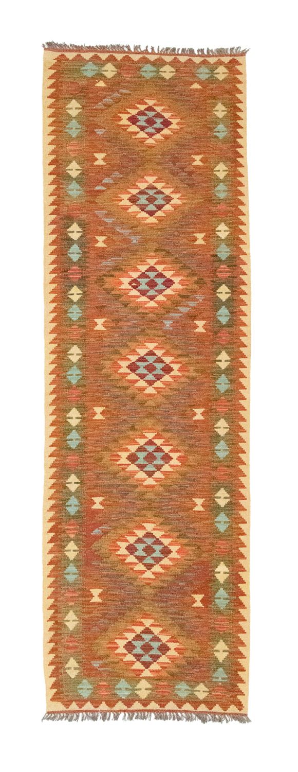Kilim afegão Tapete 300x80cm