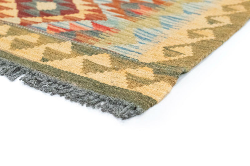 Kilim afegão Tapete 90x60cm