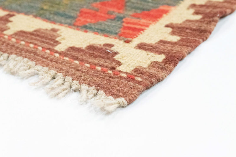Kilim afegão Tapete 90x60cm