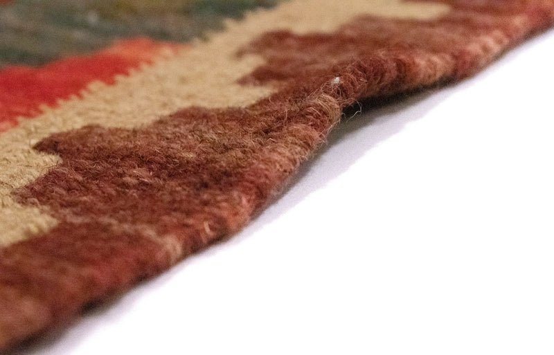 Kilim afegão Tapete 90x60cm