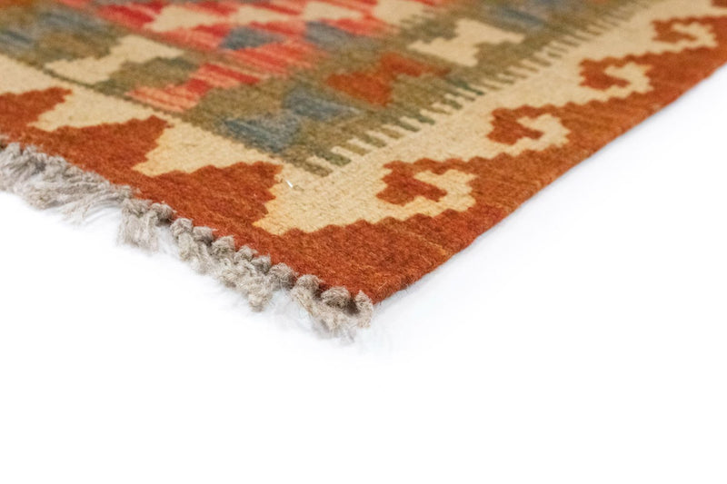 Kilim afegão Tapete 90x60cm
