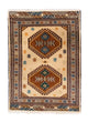 Tapete turquaman - 88 x 63 cm - bege