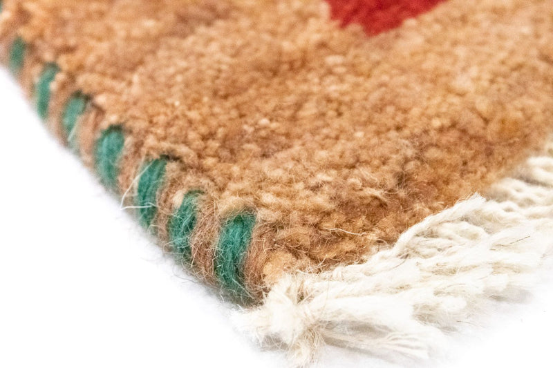 Gabbeh persa Tapete 60x40cm - Perserteppich Wollteppich