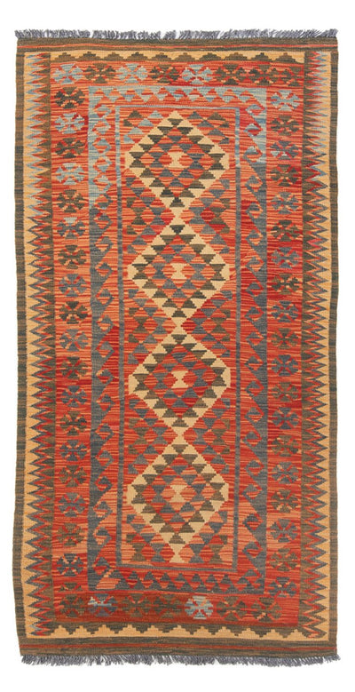 Kilim Maimana Tapete 98x206cm - Tapete de lã