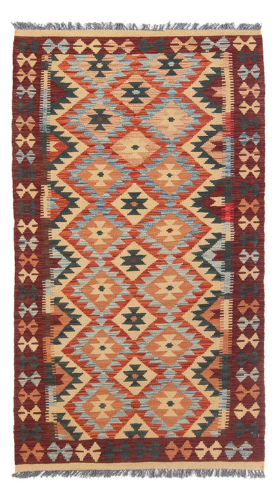 Kilim Maimana Tapete 104x198cm - Tapete de lã