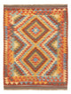 Tapete Kelim - Splash - 119 x 86 cm - multicolorido