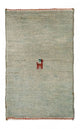 Gabbeh persa Tapete 60x40cm - Perserteppich Wollteppich