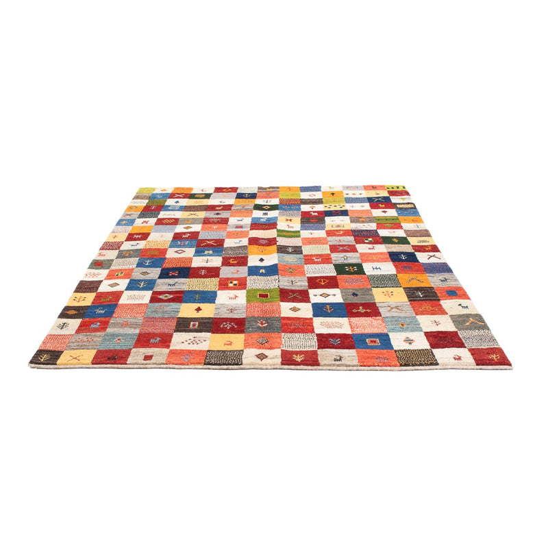 Gabbeh persa Tapete 201x157cm - Perserteppich Wollteppich