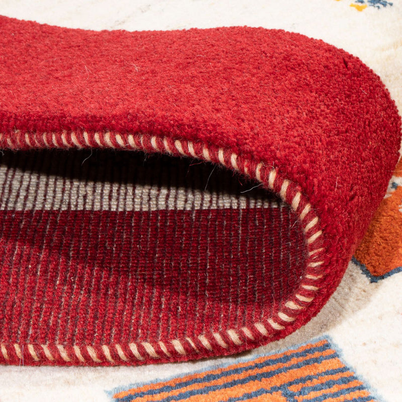 Gabbeh persa Tapete 204x157cm - Perserteppich Wollteppich