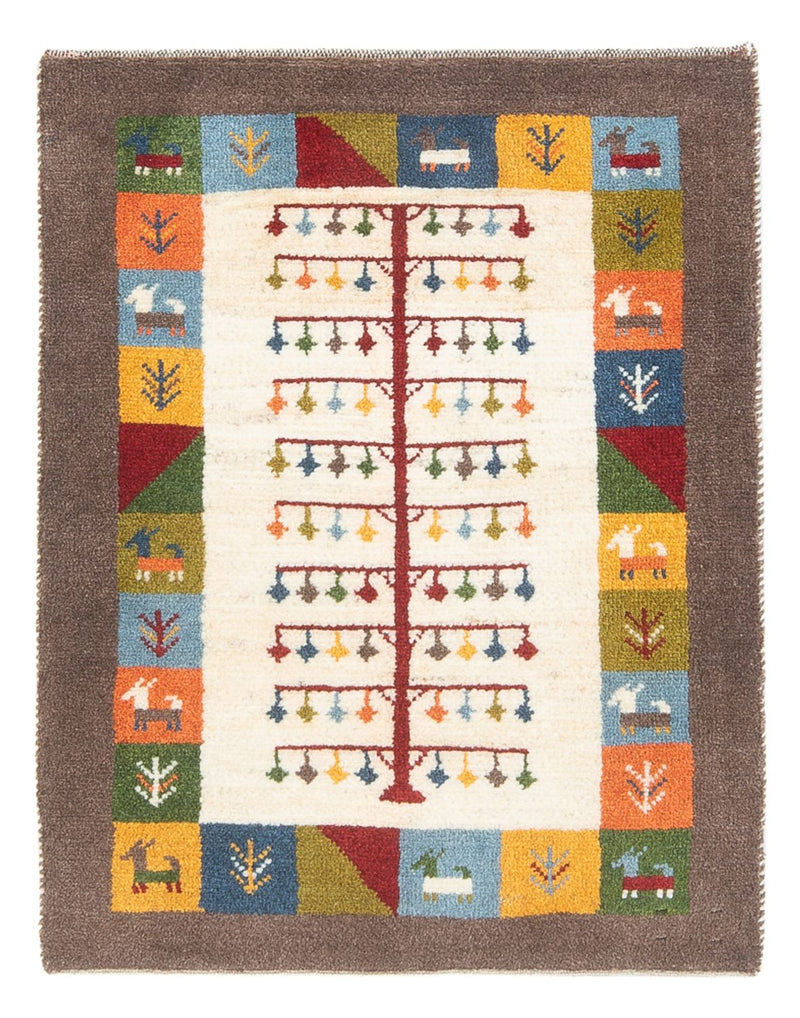 Gabbeh persa Tapete 90x63cm - Perserteppich Wollteppich