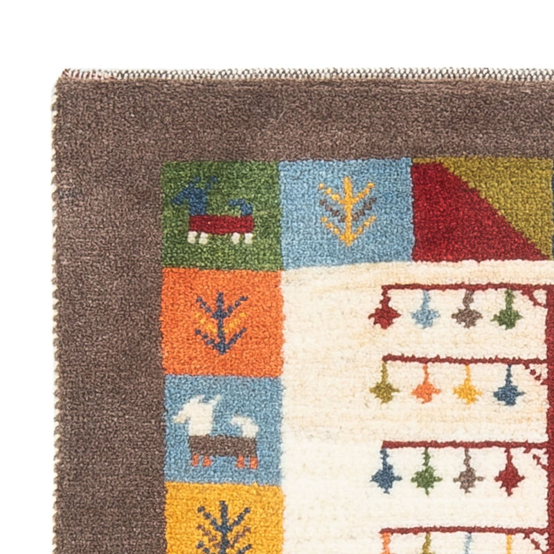 Gabbeh persa Tapete 90x63cm - Perserteppich Wollteppich