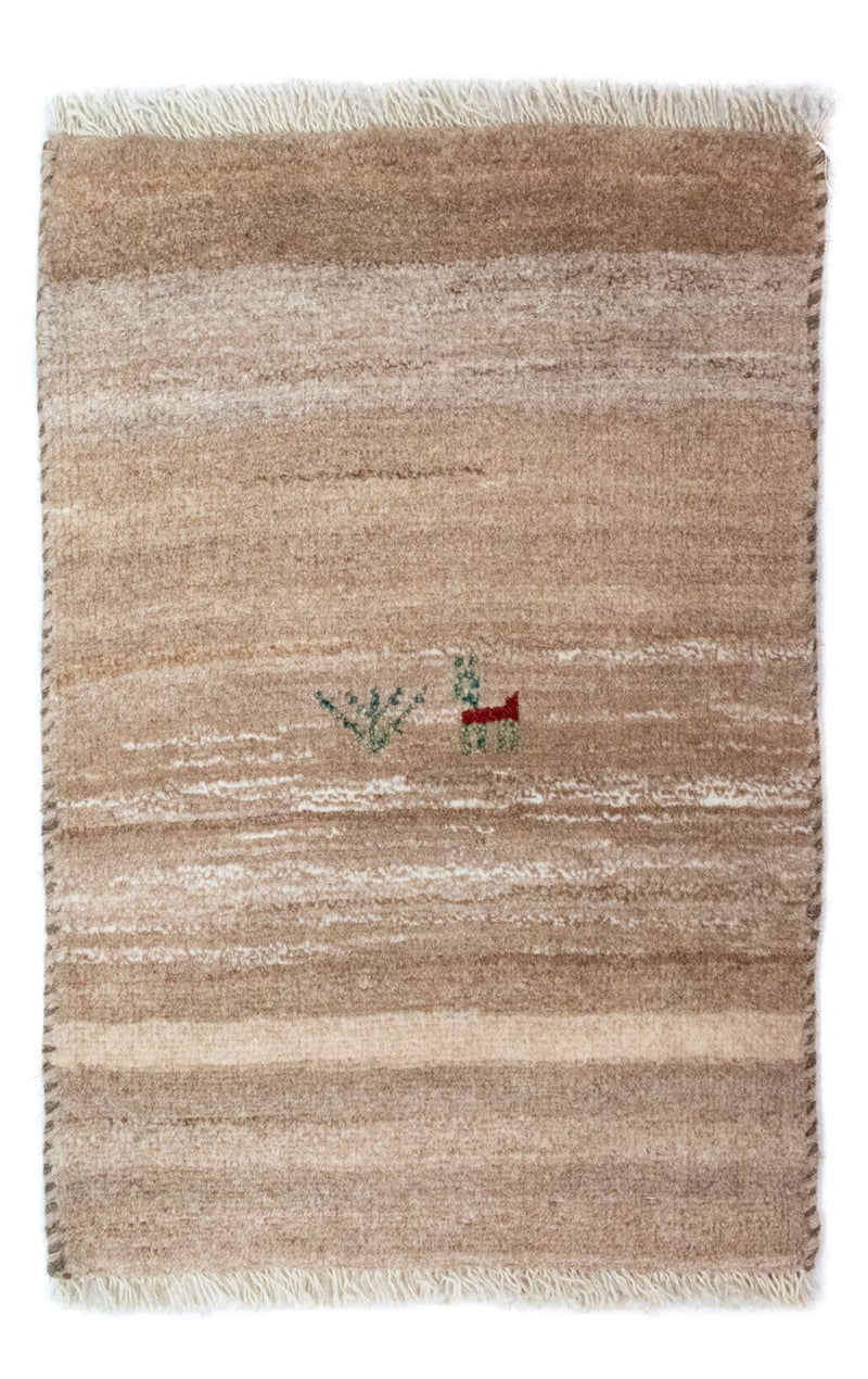 Gabbeh persa Tapete 60x40cm - Perserteppich Wollteppich