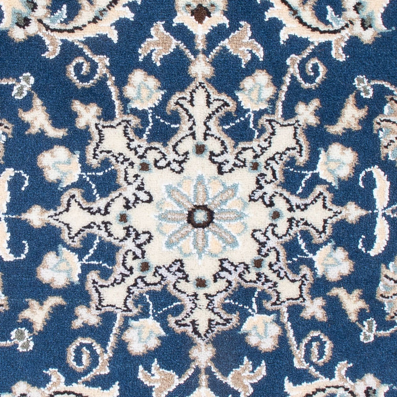 Tapete Persa - Nain - 88 x 59 cm - azul