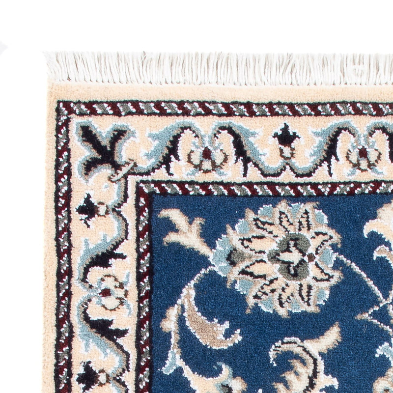Tapete Persa - Nain - 88 x 59 cm - azul