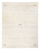 Tapete Gabbeh - Persa - 237 x 197 cm - branco