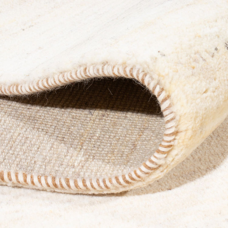 Tapete Gabbeh - Persa - 237 x 197 cm - branco