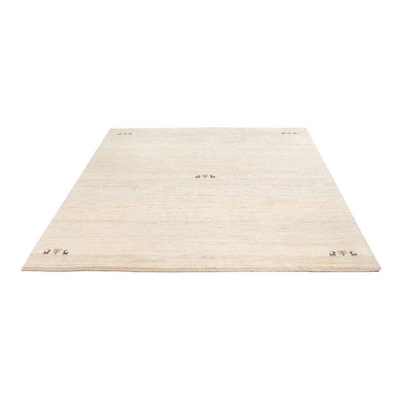 Tapete Gabbeh - Persa - 237 x 197 cm - branco