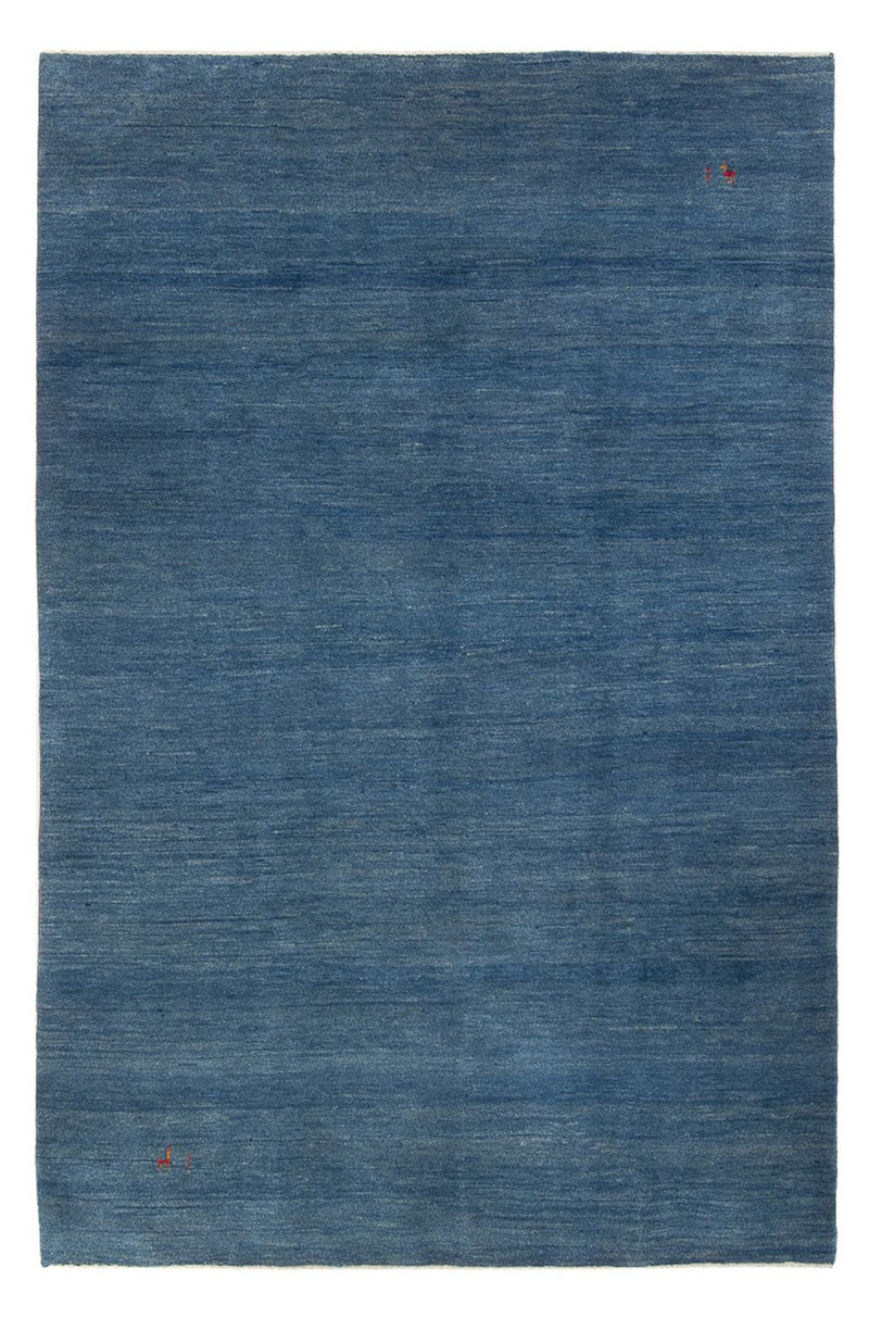 Tapete Gabbeh - Persa - 296 x 201 cm - azul-mar