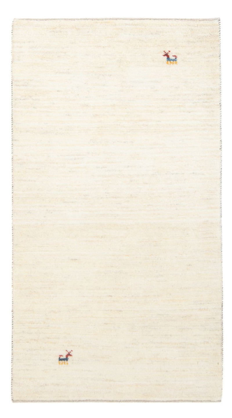 Tapete Gabbeh - Persa - 148 x 73 cm - bege