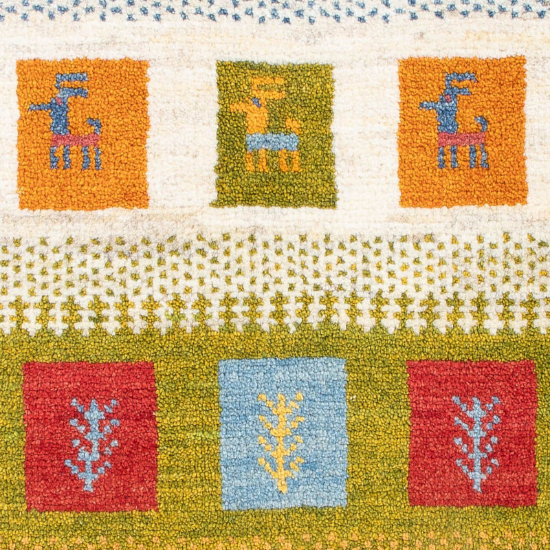 Tapete Gabbeh - Persa - 90 x 60 cm - multicolorido